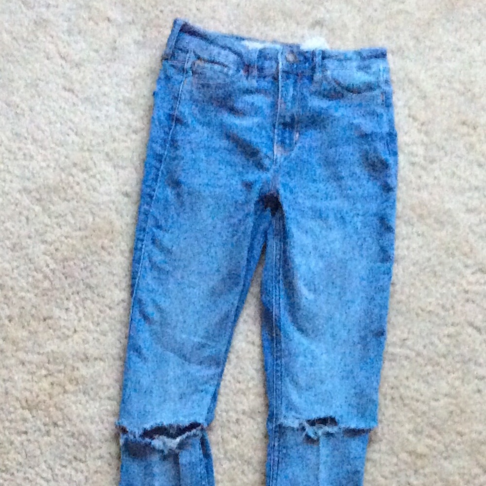 ripped jeans